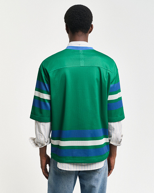 Футболка Sports Ss Mesh Jersey ЗЕЛЕНЫЙ ГОРОШЕК