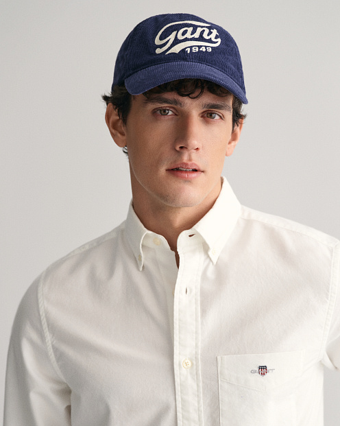 Кепка Logo Washed Cord Cap САПФИРОВЫЙ